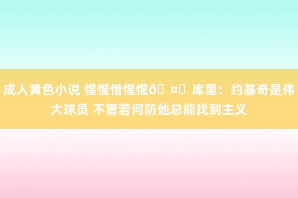 成人黄色小说 惺惺惜惺惺🤗库里：约基奇是伟大球员 不管若何防他总能找到主义